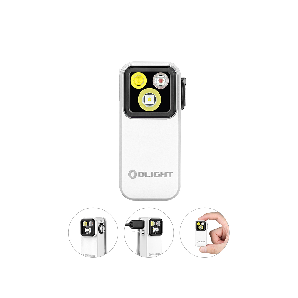 Olight Oclip Pro multifunktionales Clip-Licht mit drei Lichtquellen