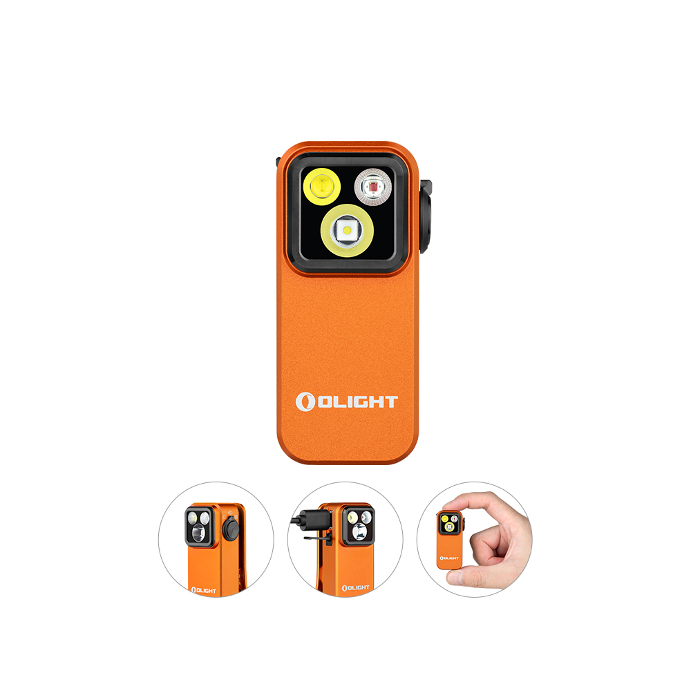 Olight Oclip Pro multifunktionales Clip-Licht mit drei Lichtquellen