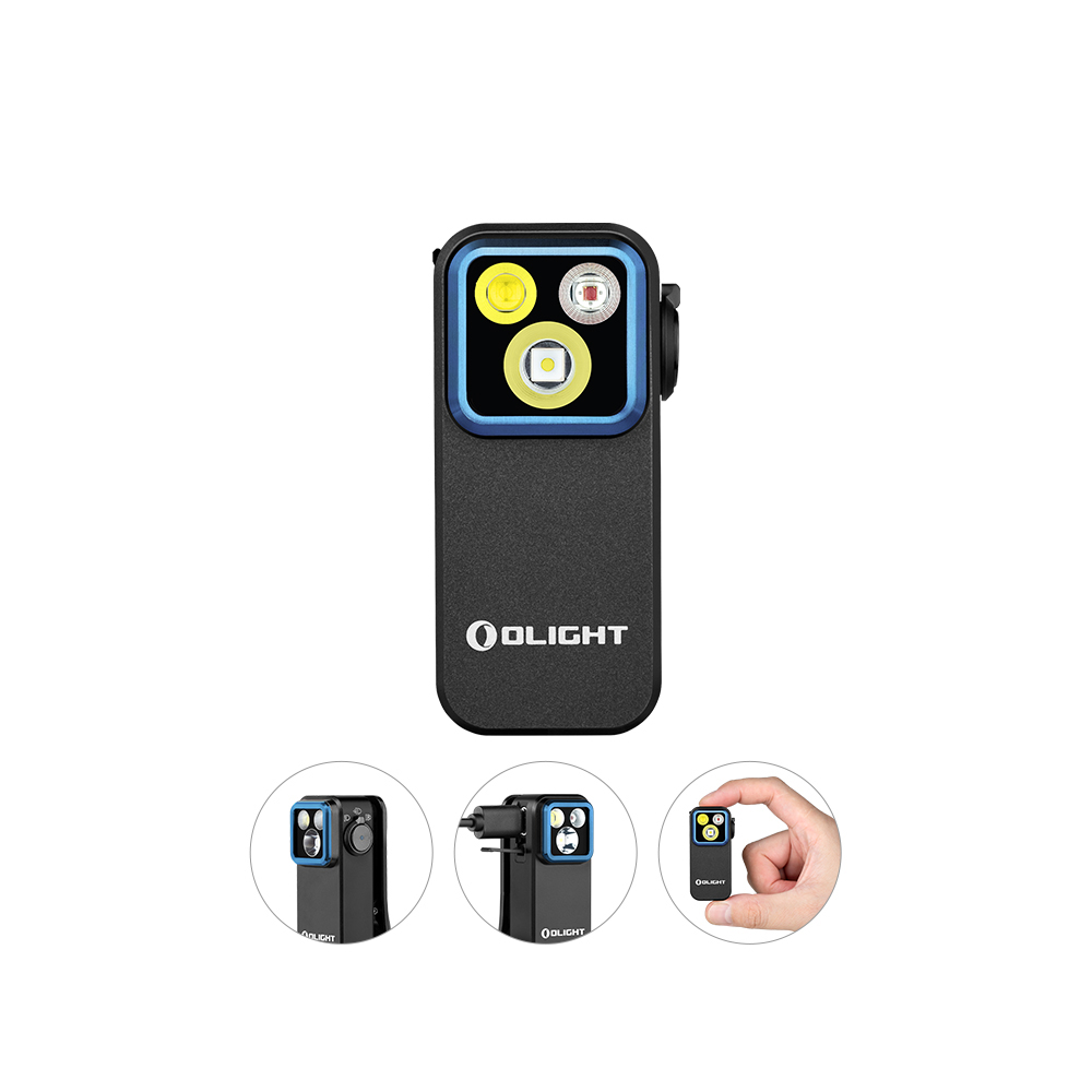 Olight Oclip Pro multifunktionales Clip-Licht mit drei Lichtquellen