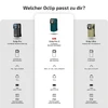 Olight Grüner Oclip Pro S Multifunktions-Clip-Taschenlampe mit Weiß-, UV-, Rot-, Grün- und Blaulicht für den täglichen Gebrauch.