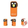Olight Oclip Pro S in Orange, Frontansicht, eine kompakte, wiederaufladbare Arbeitsleuchte mit Clip für vielseitige Beleuchtung.