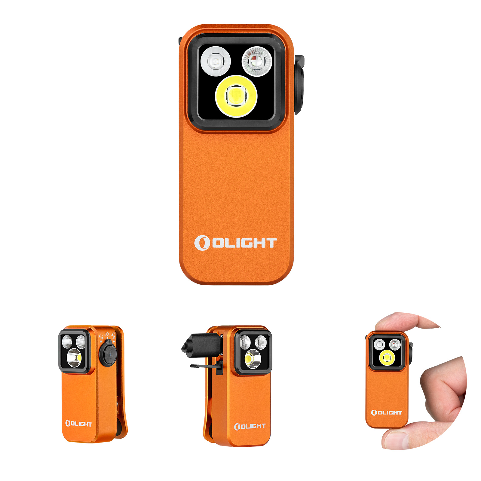 Olight Oclip Pro S EDC Lampe mit fünf Lichtern und mehreren Blinkmodi