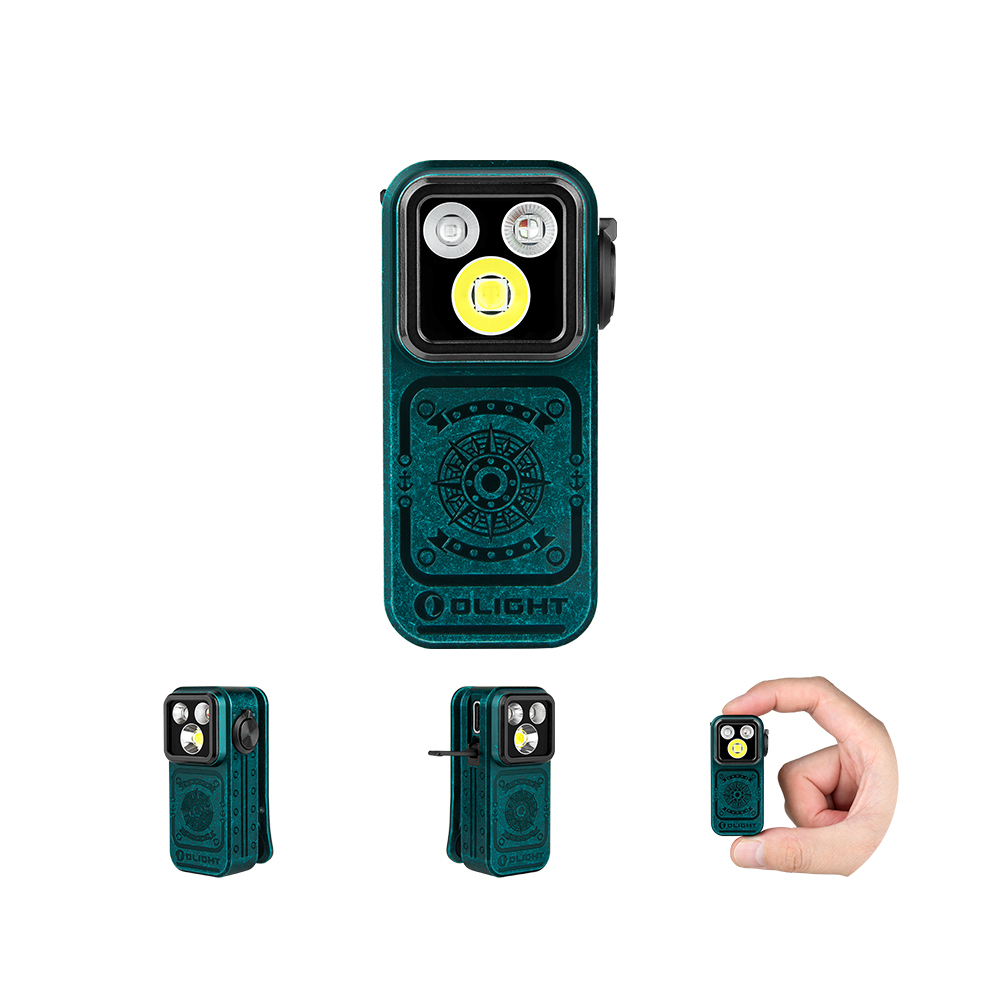 Olight Oclip Pro S EDC Lampe mit fünf Lichtern und mehreren Blinkmodi