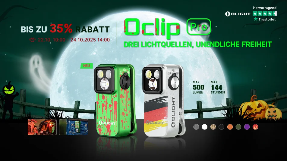 Olight Oclip Pro im Test: Warum diese Clip-Taschenlampe ideal für Einsteiger ist