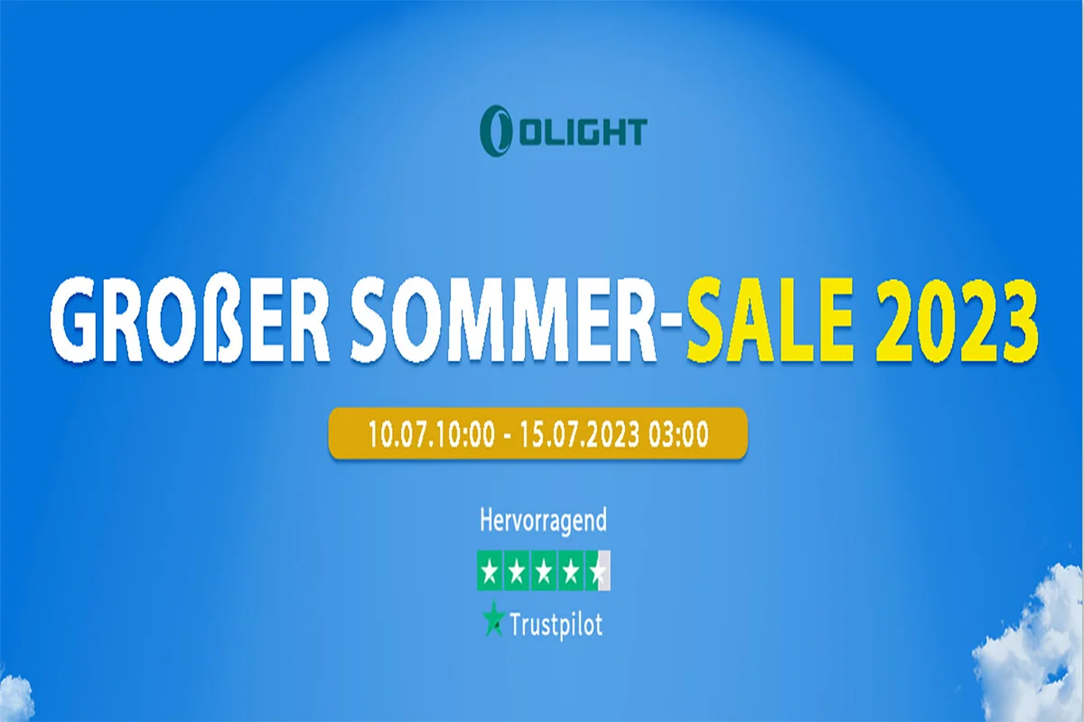 【Gewinnspiel】Was sind die Überraschungen des Olights Sommer-Sales 2023? Klicke hier!