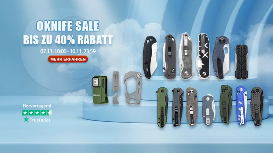 Auf dem Oknife Sale warten tolle Angebote auf dich!
