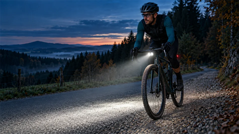 Rennrad & Gravel Bike Licht 2026: Die besten Fahrradlichter für Sportfahrer