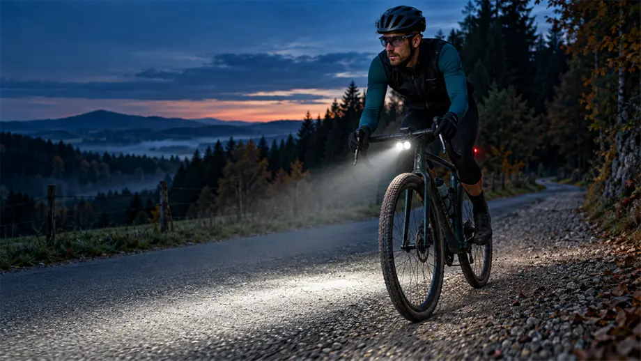 Rennrad & Gravel Bike Licht 2026: Die besten Fahrradlichter für Sportfahrer