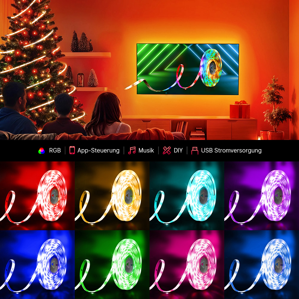 Olight Ostrip 5 Meter LED Streifen mit App-Steuerung