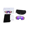 Olife Wilday Sportsonnenbrille mit Etui, Beutel, Anleitung und Verpackung auf weißem Hintergrund