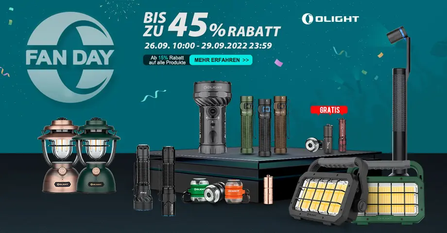 Die neuen Olight Produkte im September – Das willst du nicht verpassen!