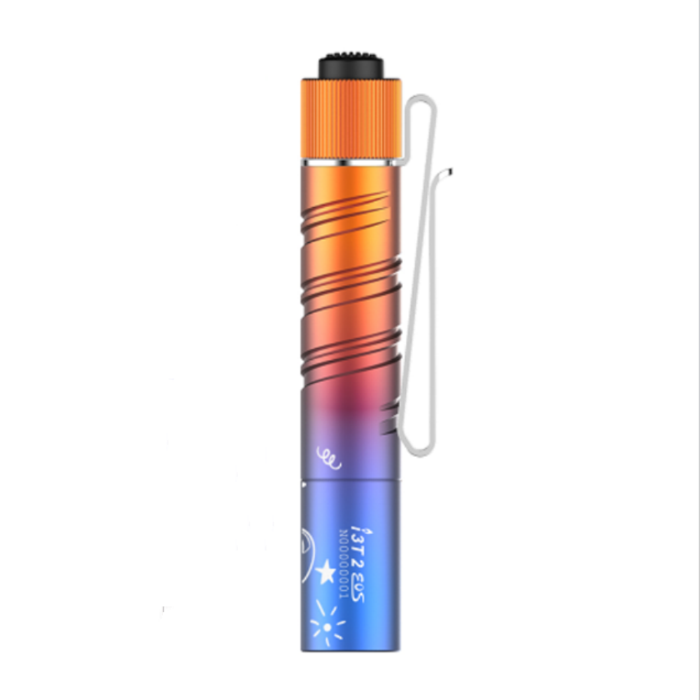 Olight i3T 2 EDC Taschenlampe mit Endkappenschalter und 2 Modi