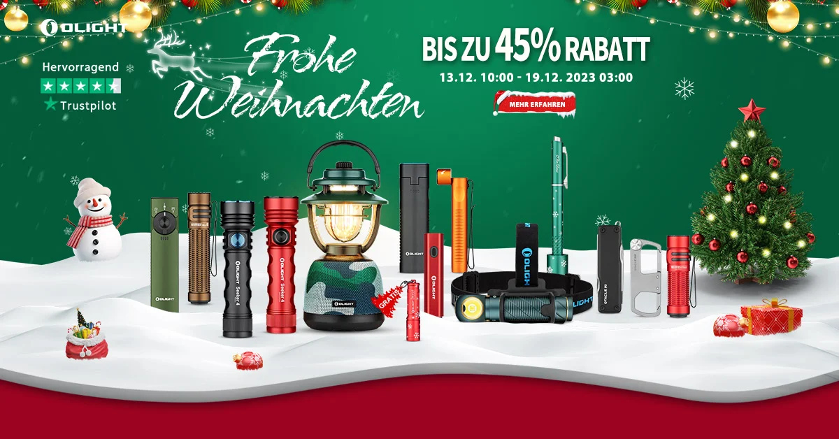 Olight Weihnachts-Sale 2023