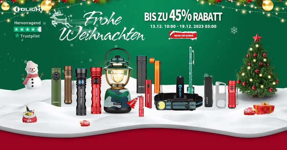 Olight Weihnachts-Sale 2023