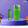 Olight Oclip Pro Clip-Leuchte und AION Thermo-Trinkbecher im grünen Zombie-Design als Halloween-Geschenkset