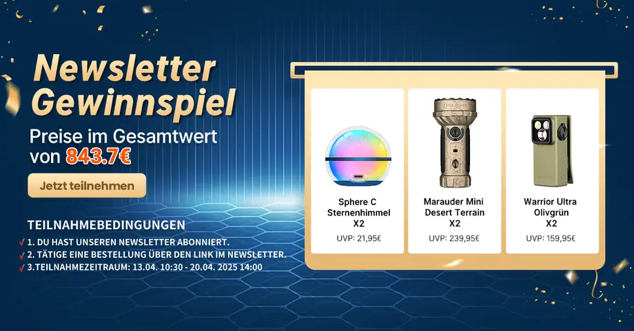 Newsletter Gewinnspiel im April(Exklusiv für Abonnent*innen)